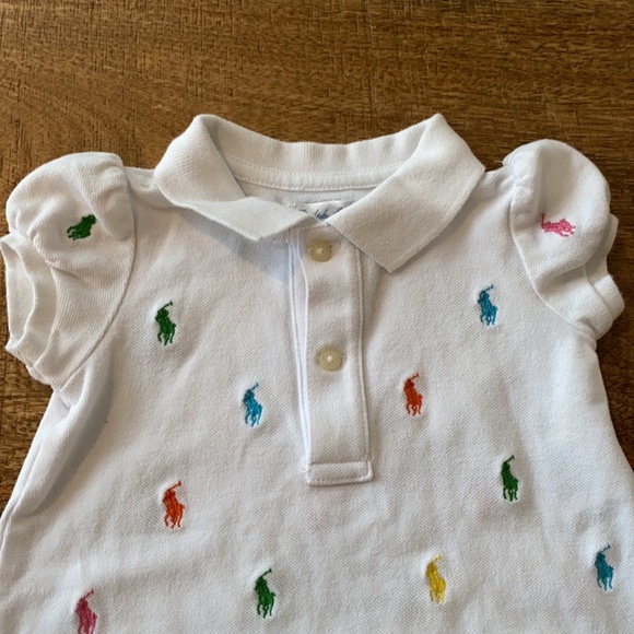 💖 Ralph Lauren Ruffled Polo Dress and Bloomer 👗 - Picture 8 of 9